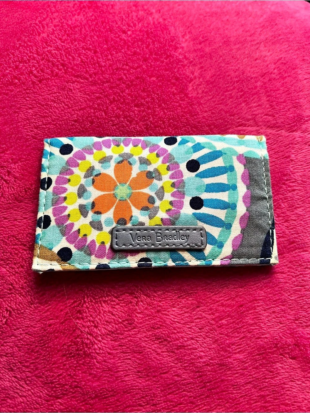 Vera Bradley Sunny Medallion Card Holder